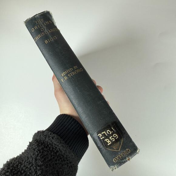 The Origins Of Christianity by T.B Strong 1909 Antique Book OXFORD - Picture 5 of 15